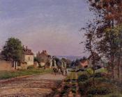 卡米耶 毕沙罗 : Outskirts of Louveciennes